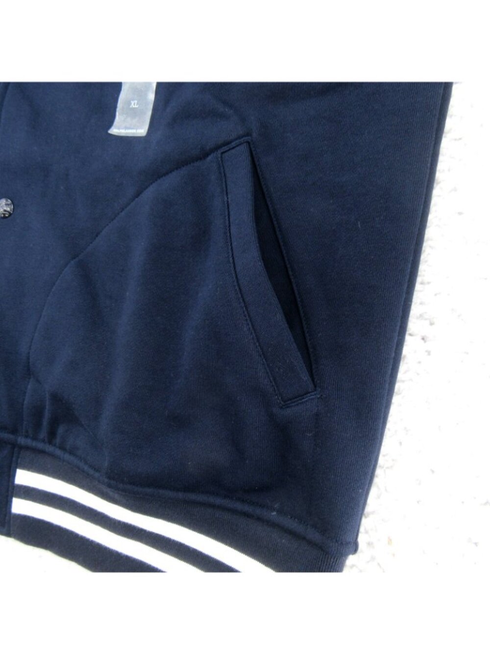 Polo Ralph Lauren Big Crest Patch Varsity Jacket Men's Size XL NEW *SEE DEFECTS* - Picture 10 of 16